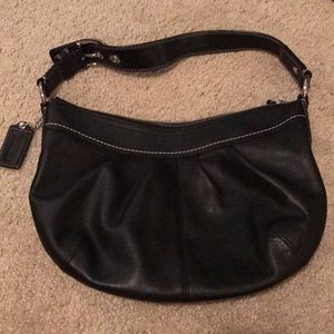 Genuine leather coach purse